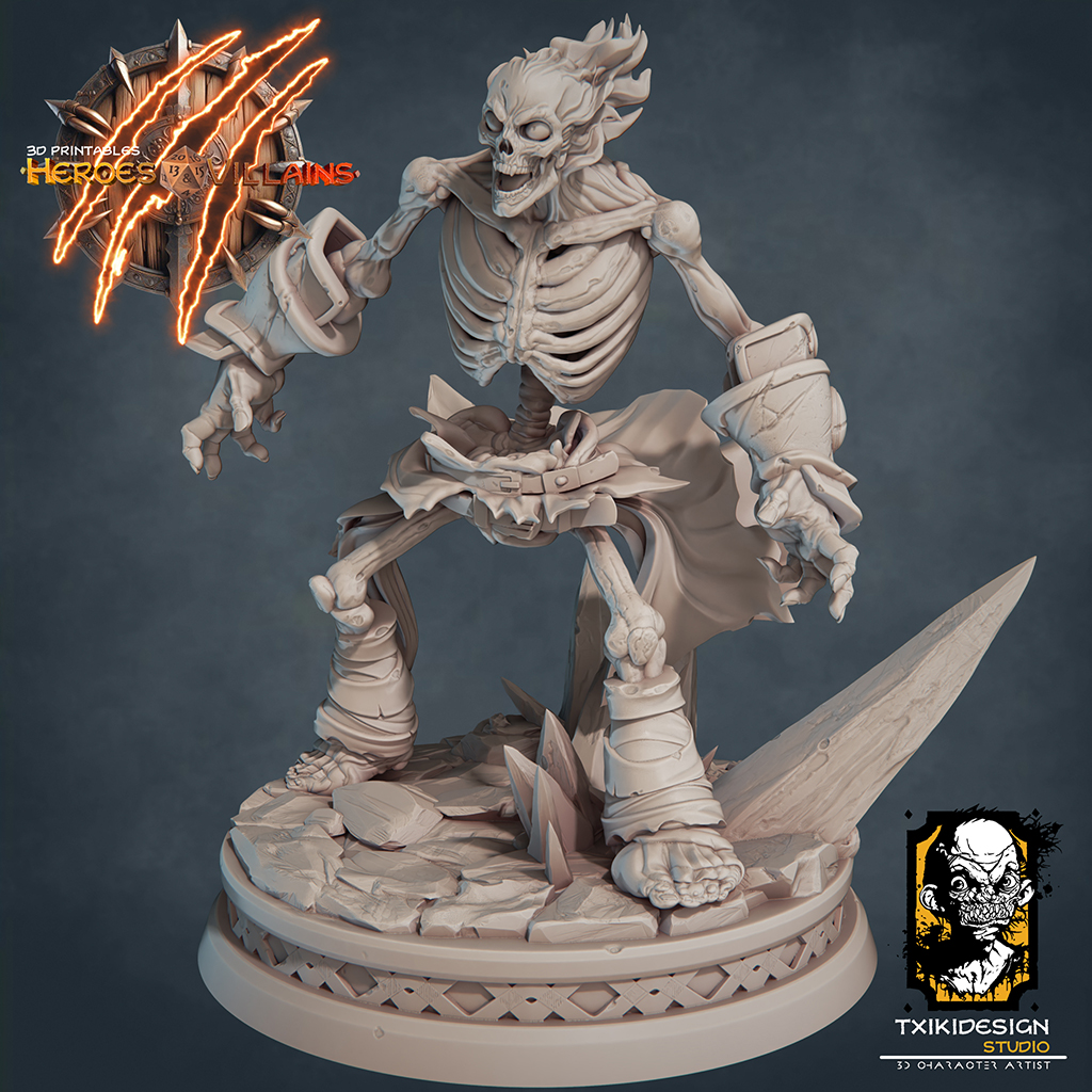 Fire Skeleton warrior